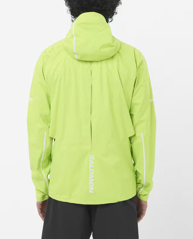 Men's Salomon Acid Lime Bonatti Pro Jacket — view 3