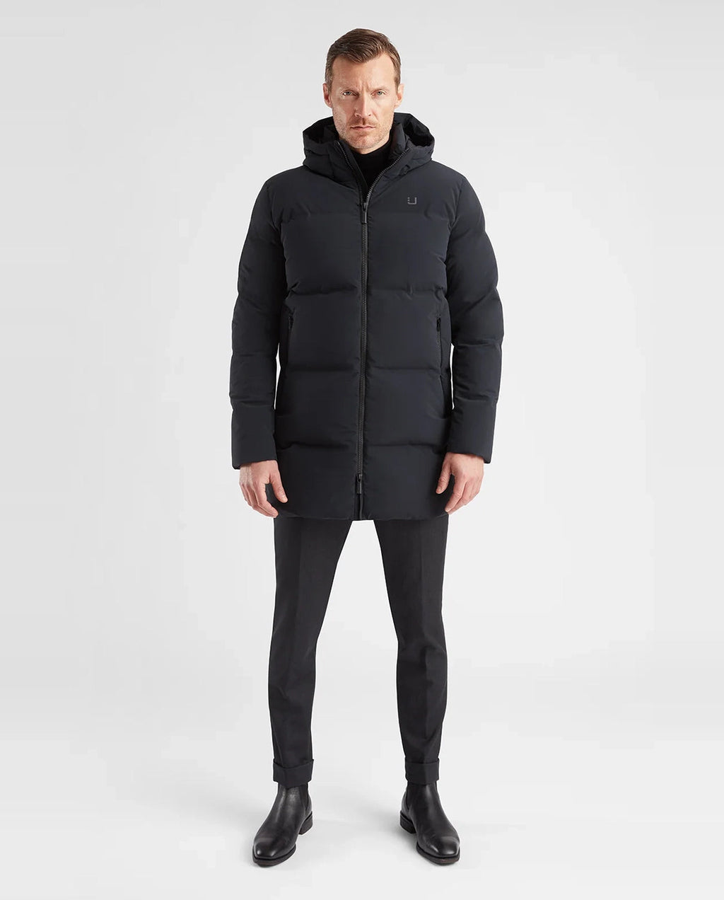 Men's UBR Navy Titan Parka - image 3