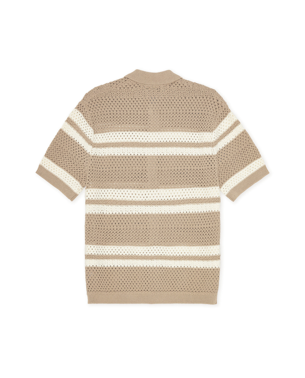 Mens Les Deux Dark Sand Gianni Knitted Shirt - image 3