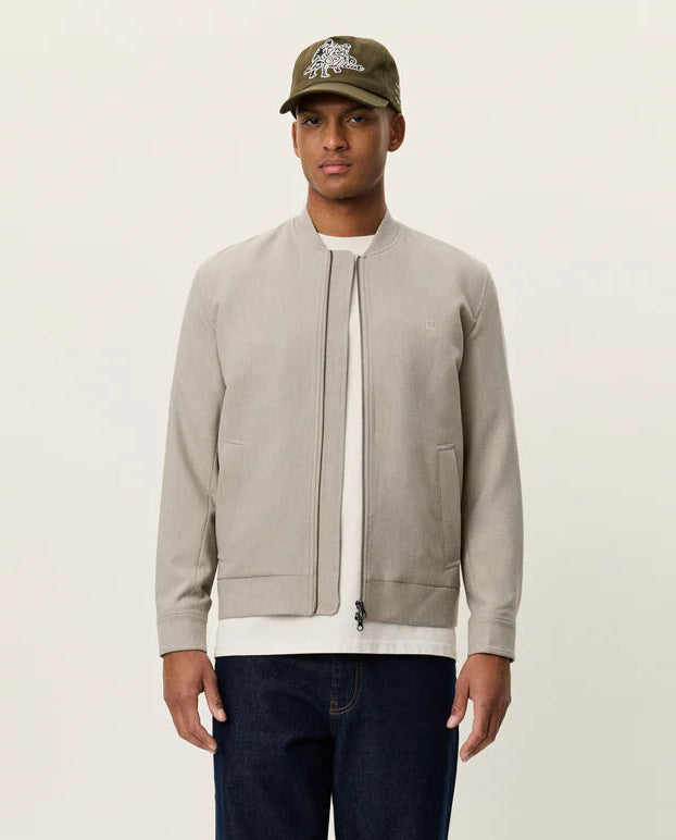 Mens Les Deux Laurel Oak Sand Como Regular Bomber Jacket - image 3