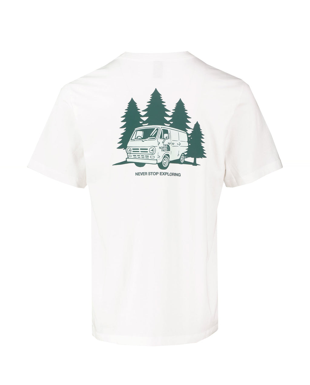Mens The North Face Van Life RX SS White T Shirt — view 2