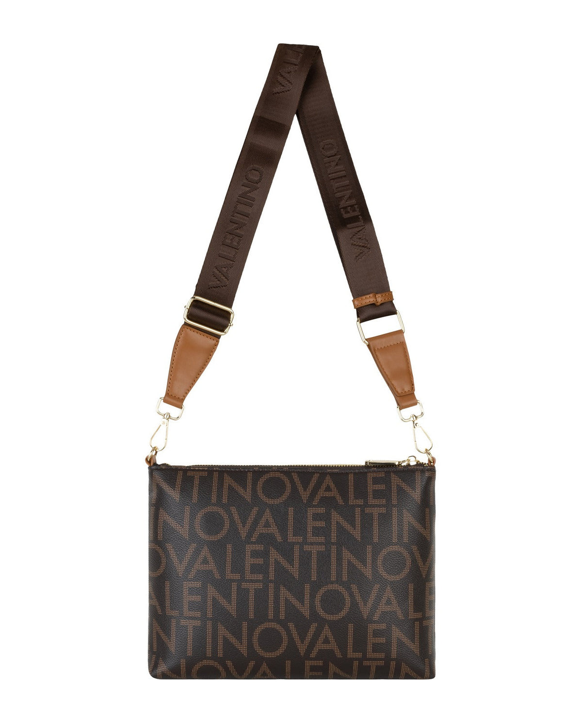 Women's Valentino Regina Re Shopping Bag In Dark Brown