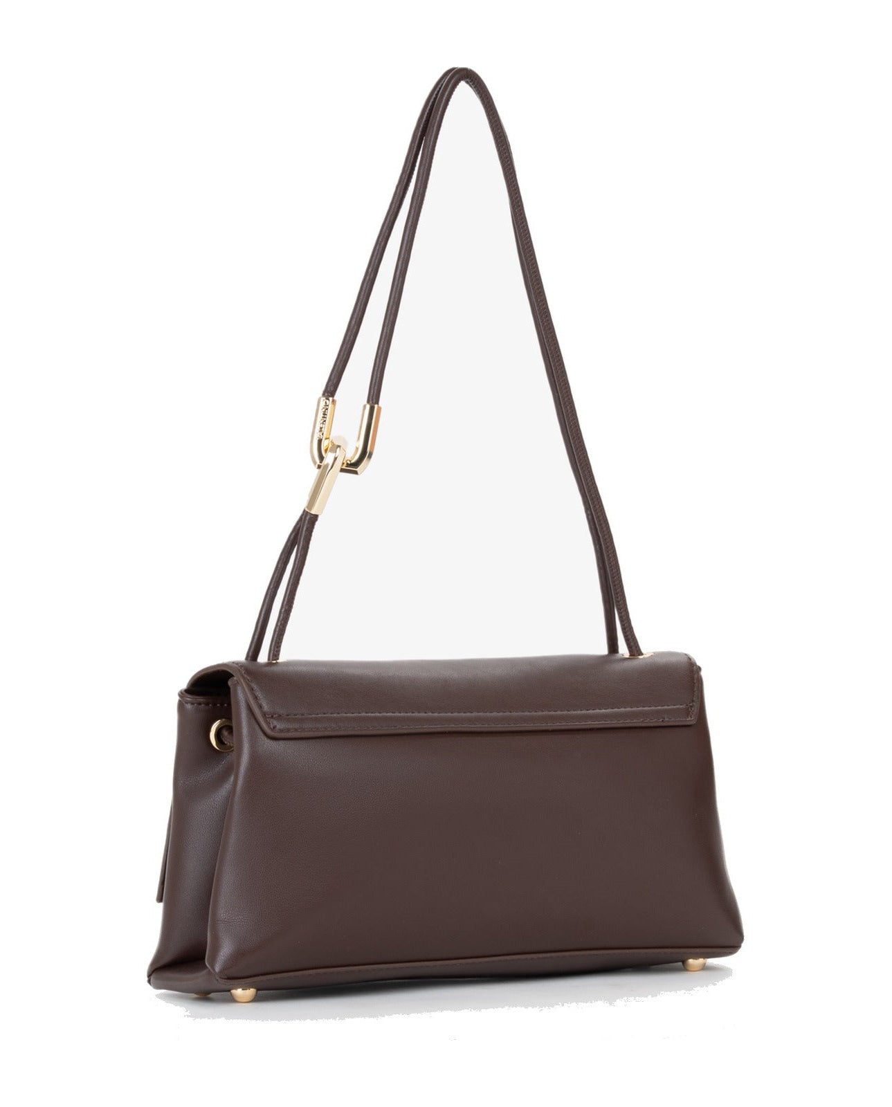 Women's Valentino Fable Re Flap Bag In Dark Brown