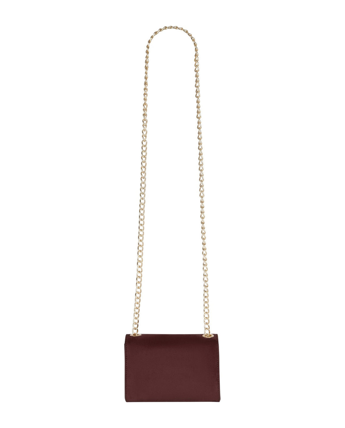 Women's Valentino Divina Winter Flap Bag In Bordeaux