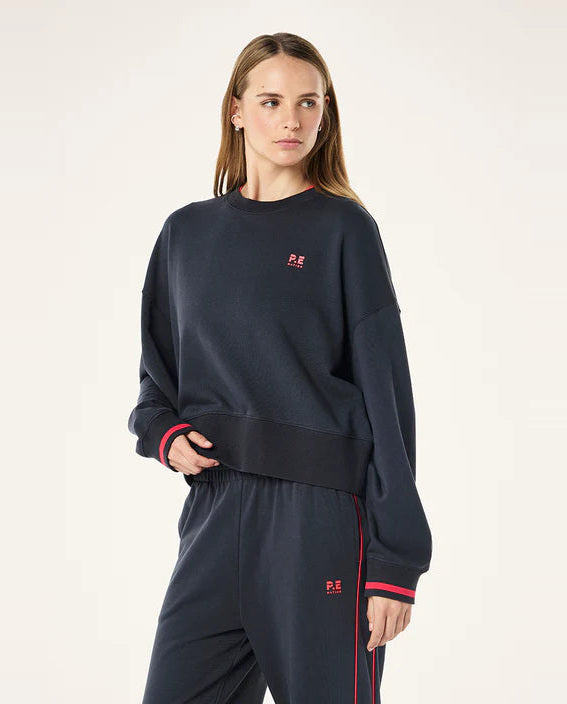 Women's P.E Nation Vita Sweat in Marine Blue — view 3