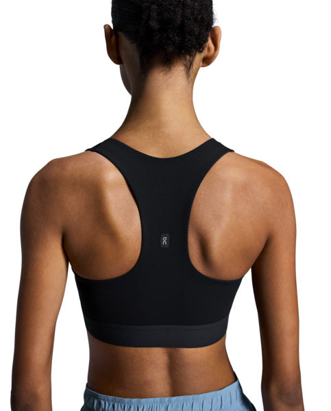 Women's On Running Core Bra in Black — view 2