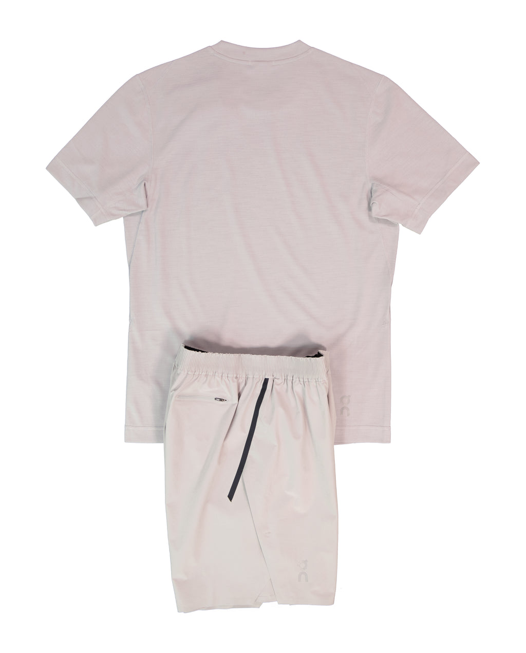 Men's On Running Alloy Train T Shirt & Alloy Train Shorts Set — view 2