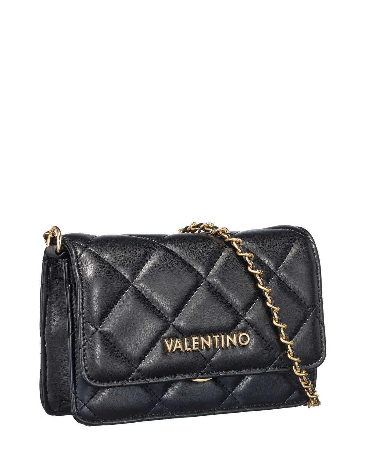 Women's Valentino Ocarina Flap Bag In Black