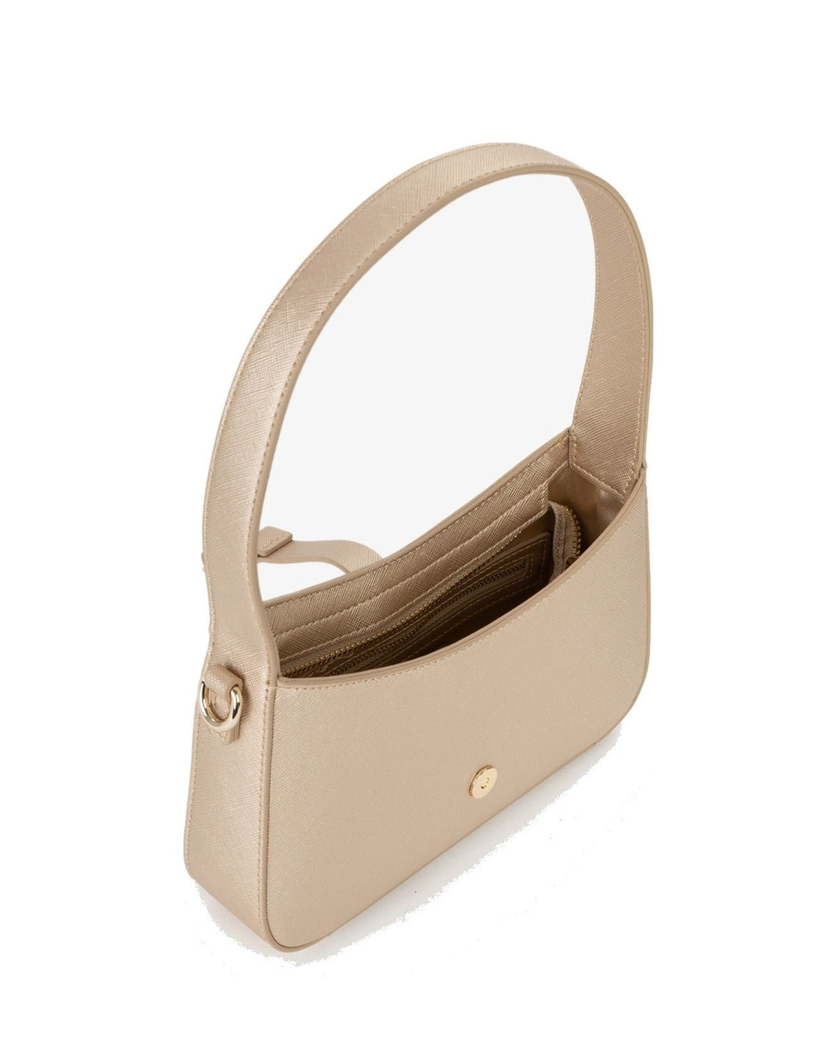 Women's Valentino Slope Shoulder Bag In Champagne