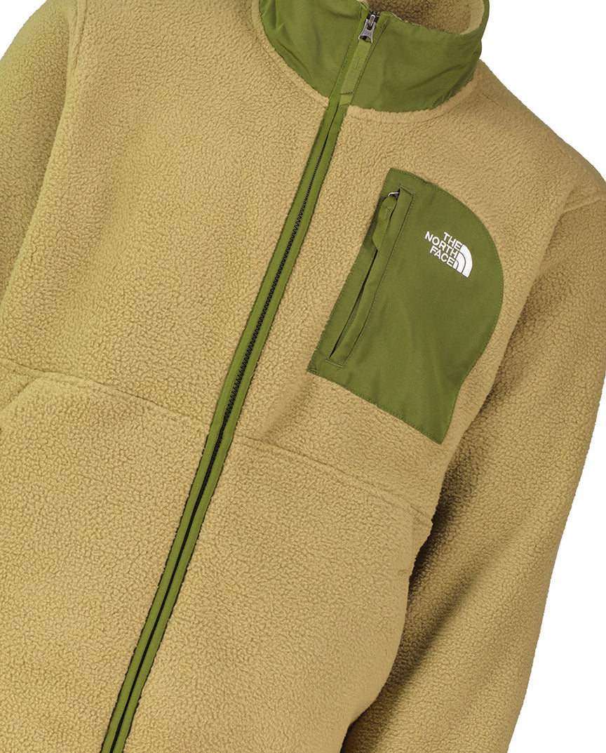 Mens The North Face Yumiori Offpeak FZ Jacket Cedar Woodland  Fleece — view 4