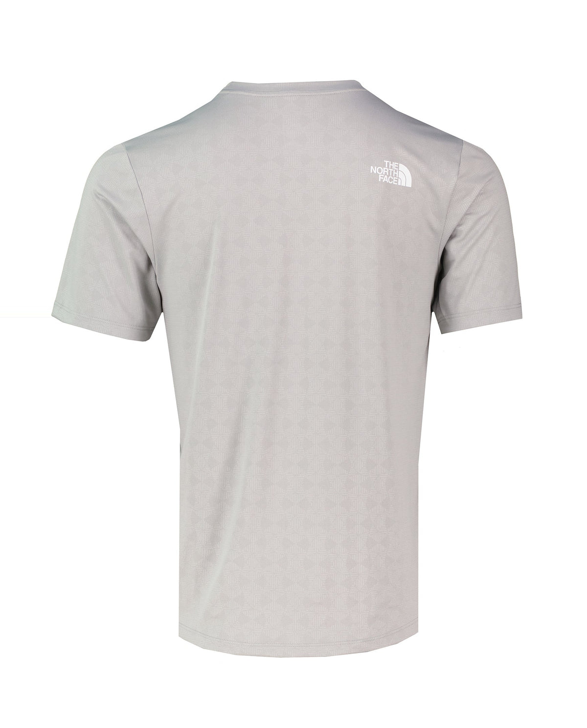 Mens The North Face 24/7 PTD EB RG SS Meld Grey T Shirt & 7IN Meld Grey Short Set — view 3