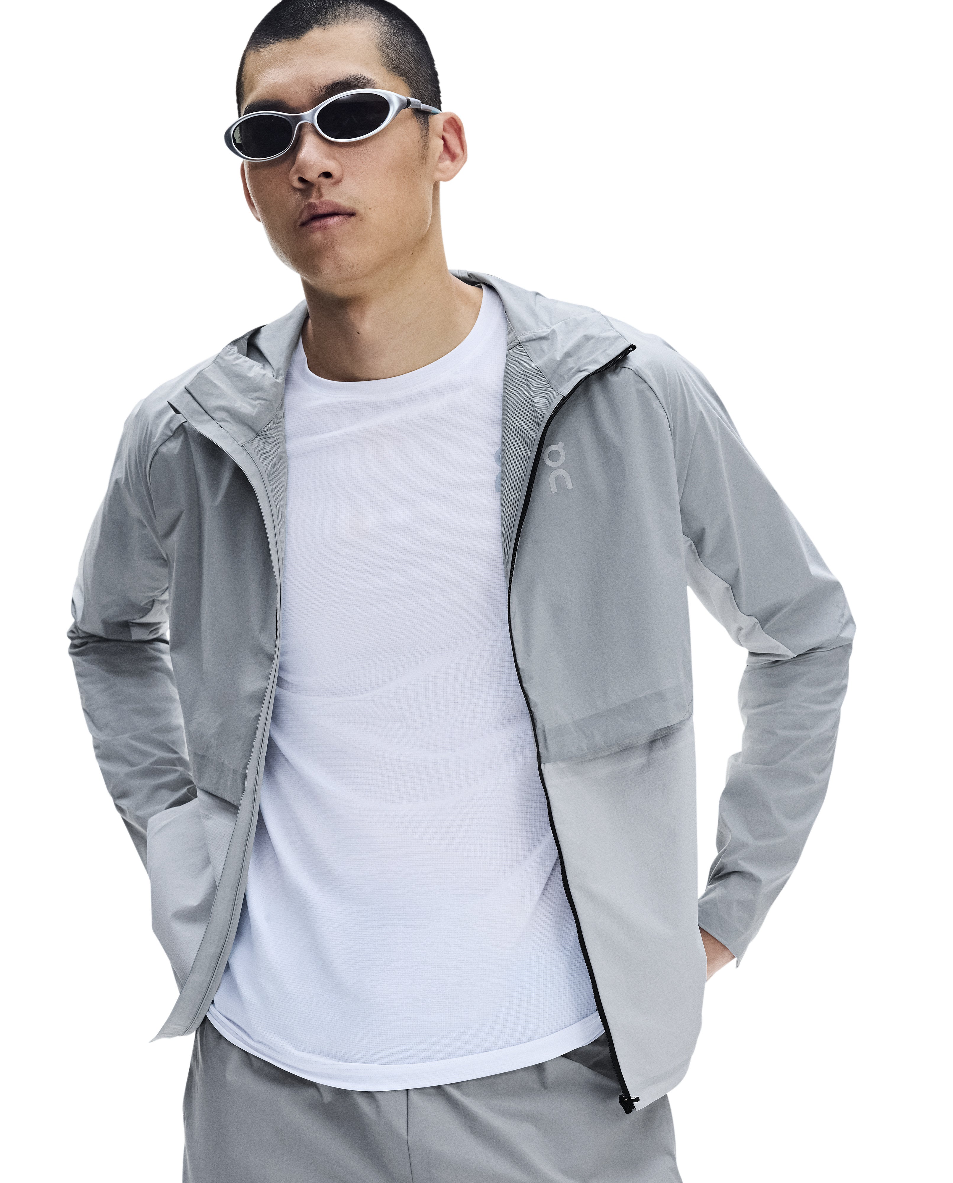 Men's On Running Core Jacket 1 Apollo | Glacier & Core Pants 1 Apollo Tracksuit Set — view 3