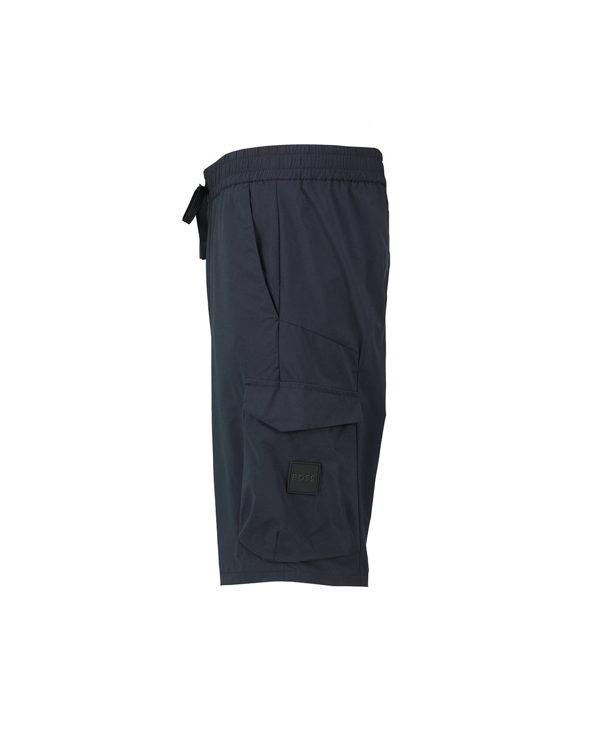 Mens BOSS Green S_Urbanex-Cargo Dark Blue Tapered Fit Shorts - image 4