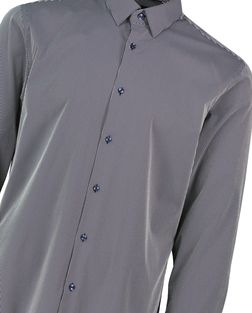 Mens BOSS Black P-HANK-kent-C1-222 Dark Blue Slim Fit Shirt - image 4