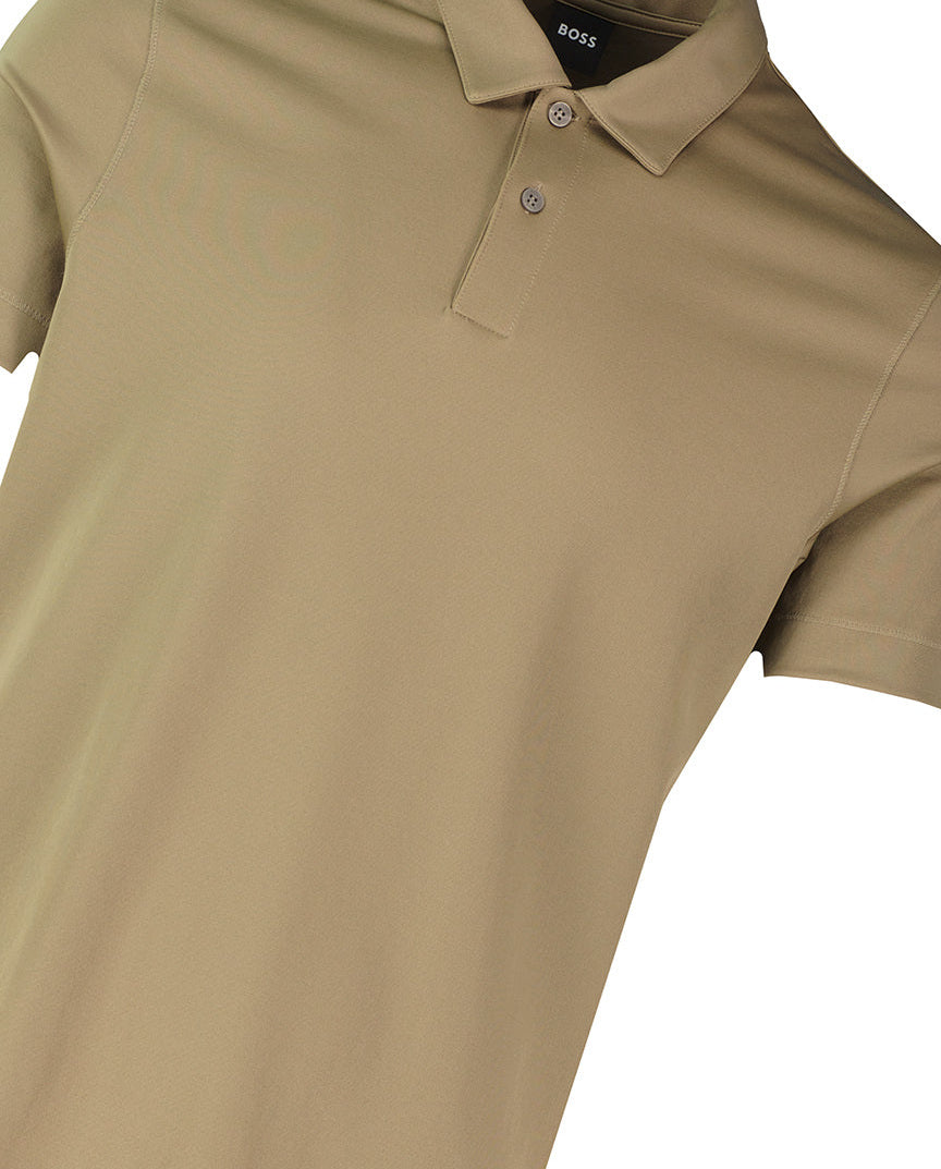 Men's BOSS Black P Paino 152 Open Brown Polo Shirt - image 4
