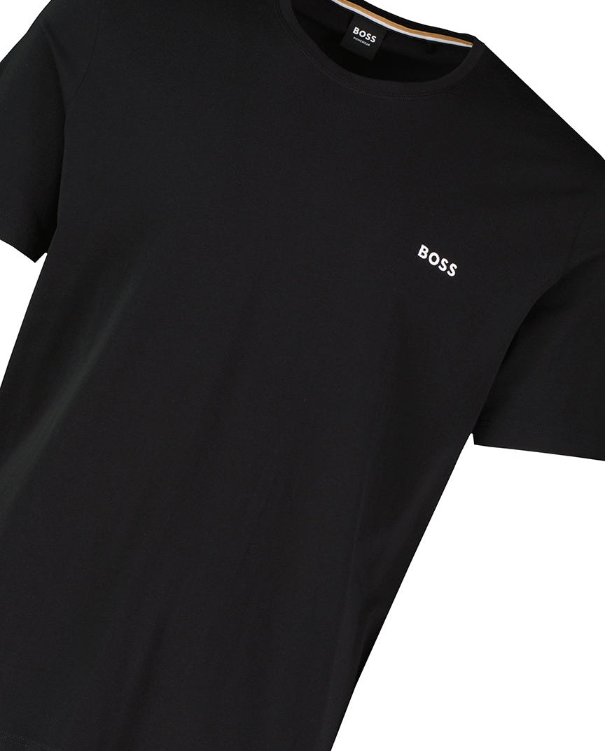 BOSS Bodywear & Swimwear Mix&Match T-Shirt R Black T Shirt - image 4