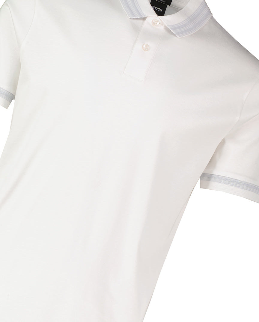 BOSS Black H-Phillipson 202 White Polo Shirt - image 4