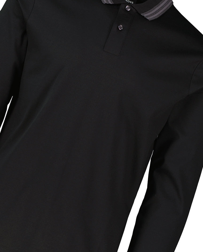 BOSS Black H-Pleins 202 Black Slim Fit Polo Shirt - image 4