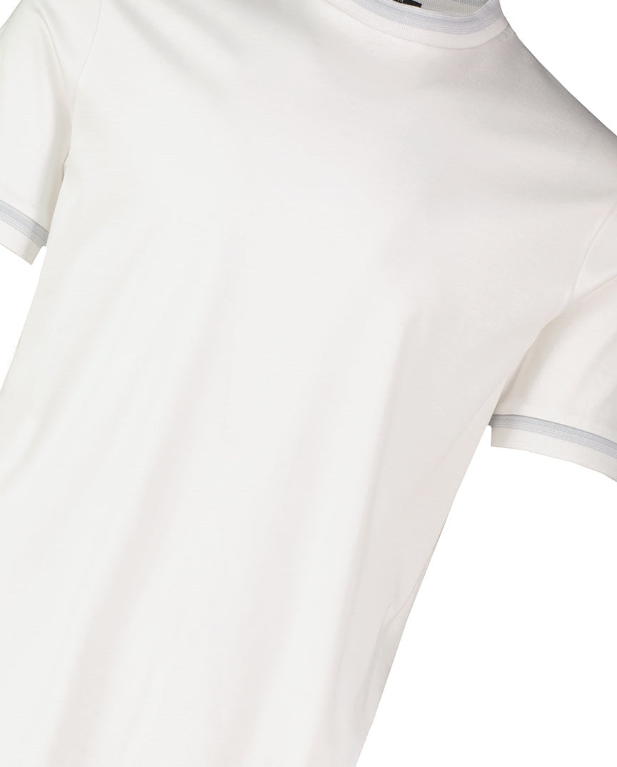 BOSS Black H-Tessler 202 White Slim Fit T Shirt - image 4