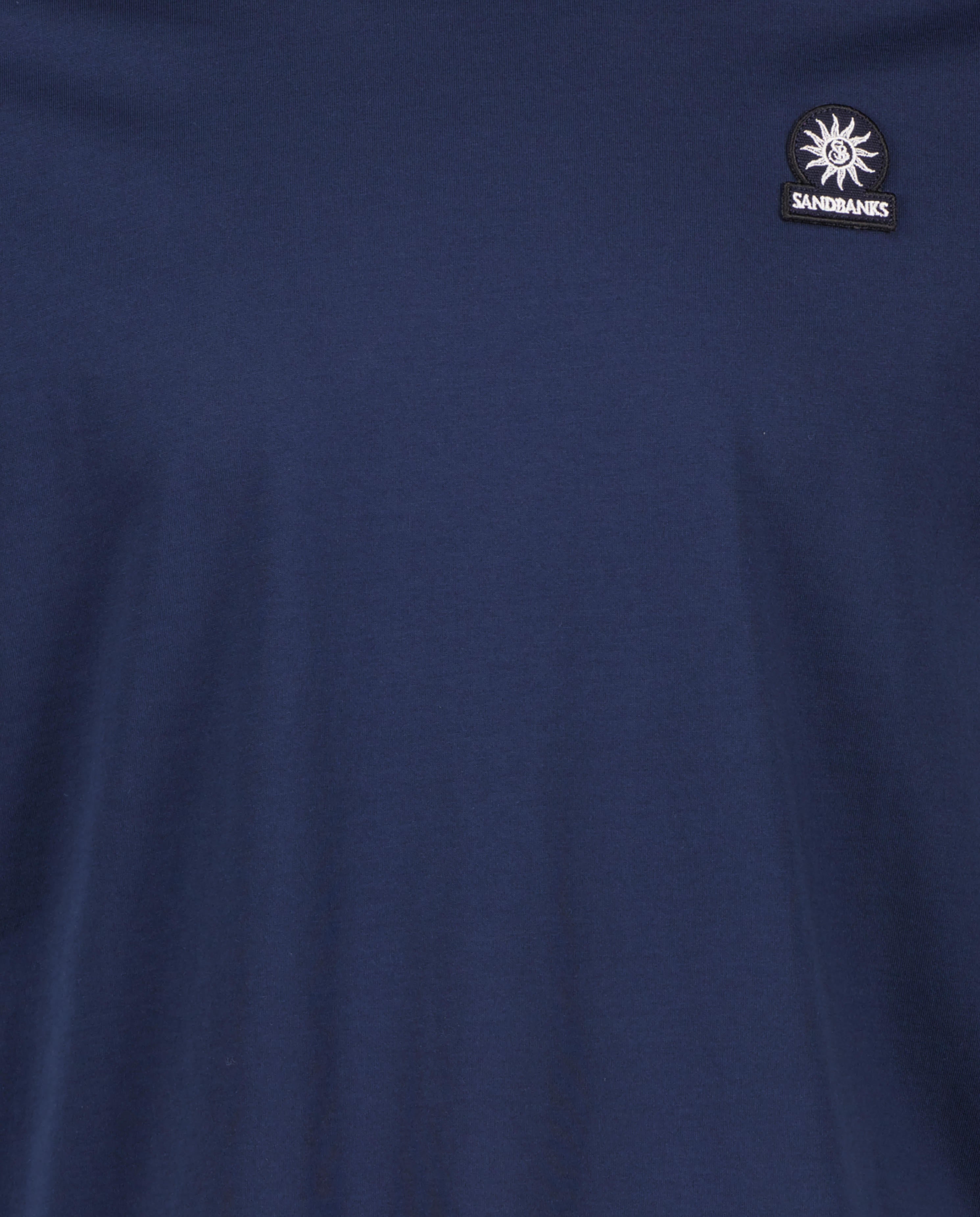 Men's Sandbanks Badge Logo Navy T Shirt - image 4