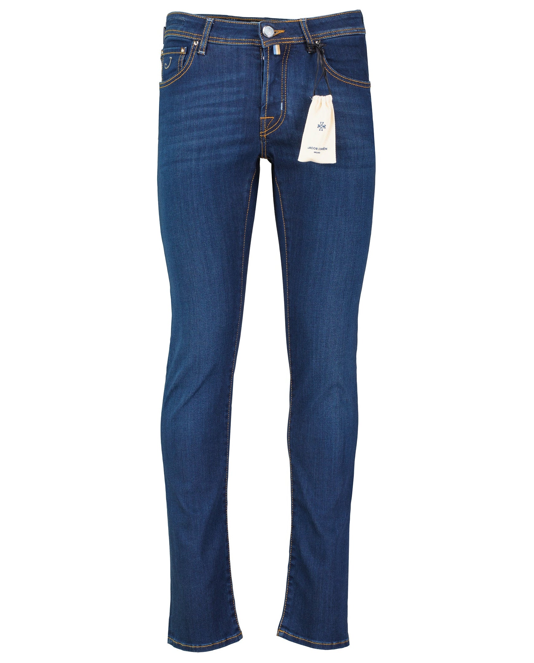 【新品タグ付】JACOB COHEN NICK Slim Fit Size38 Mens Jacob Cohen 5PKT Nick Slim Fit Dark Blue Jeans | OD's