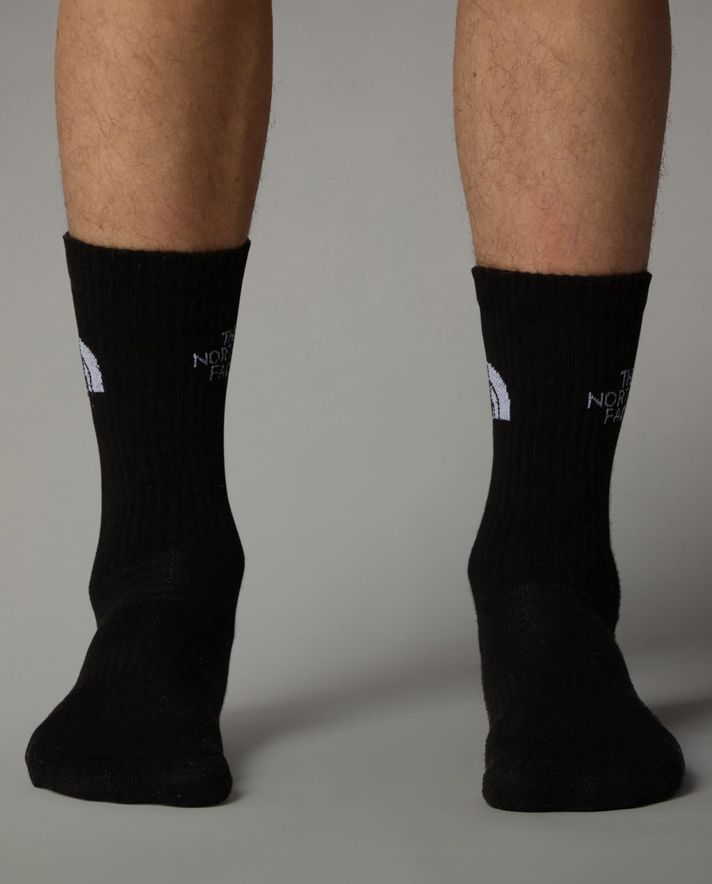 The North Face Black Sport Cush Crew Sock 3p — view 4