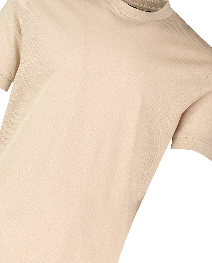 BOSS Black H-Thompson 70 Open Beige T Shirt