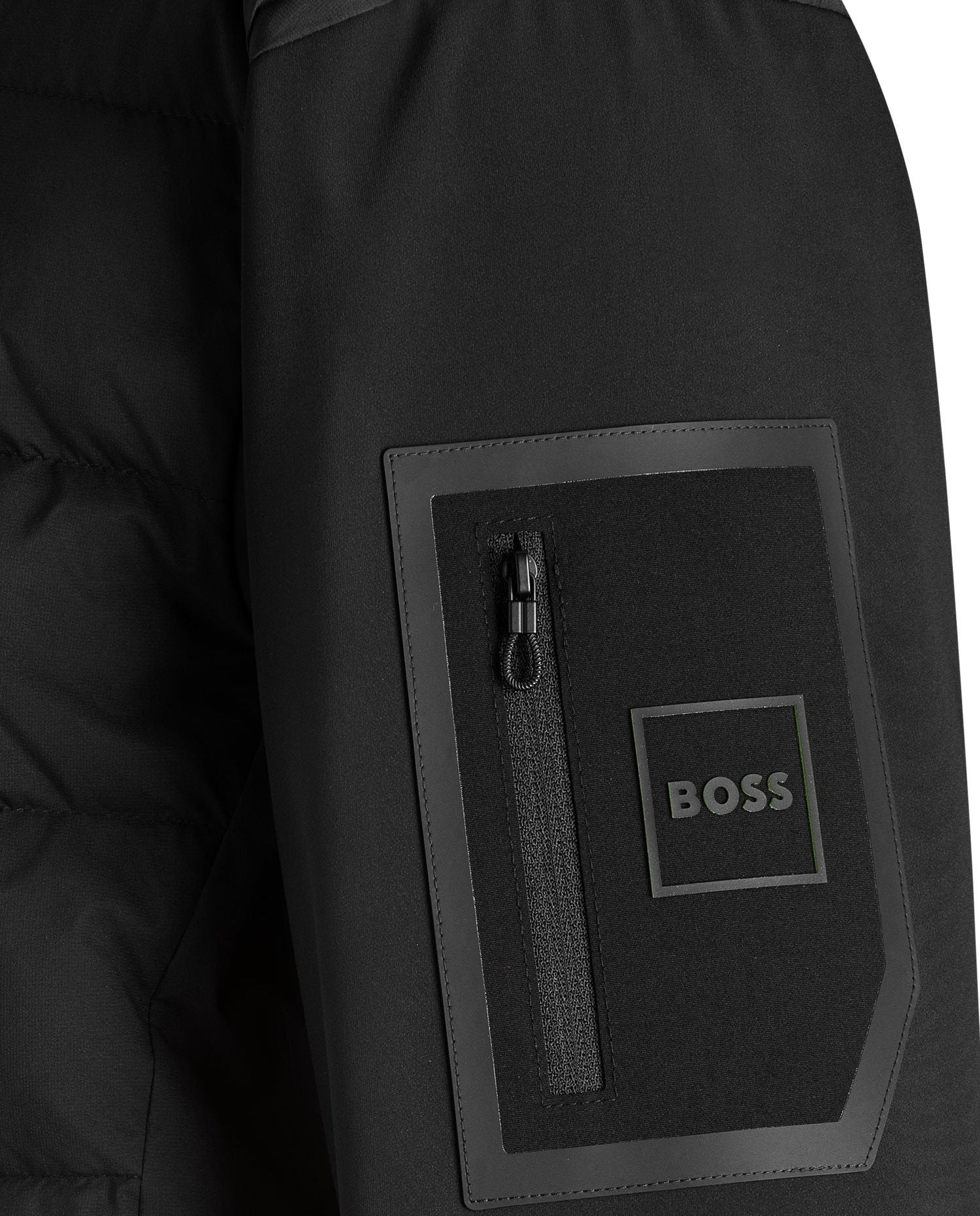 BOSS Green OW Riplite HY HD Black Jackets — view 3