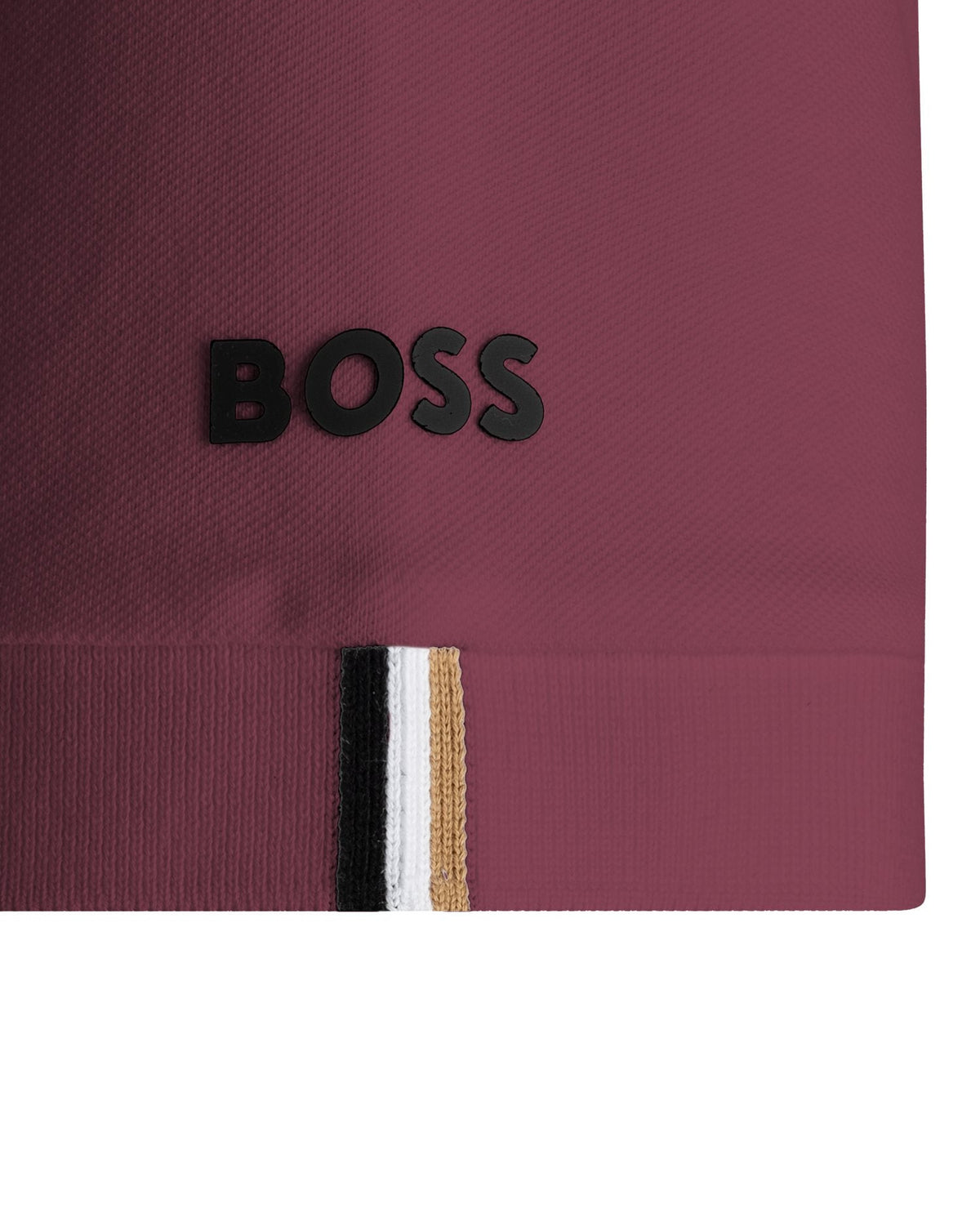 BOSS Green PL GOC Dark Pink Polo Shirt — view 3
