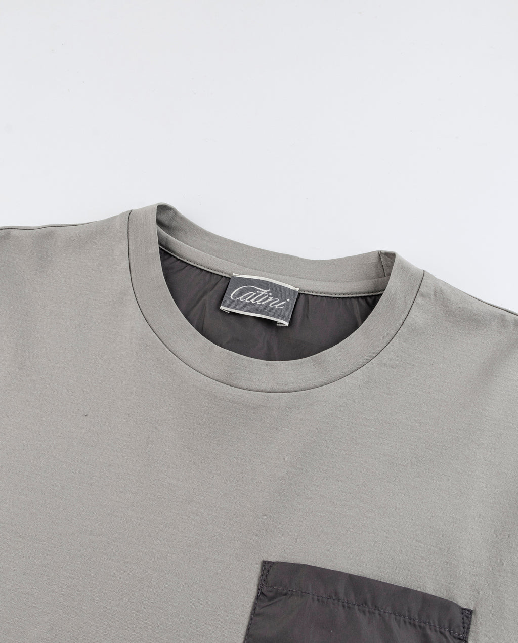 Men's Catini Firenze Pocket T-Shirt in Chamapgne / Tuscan — image 3