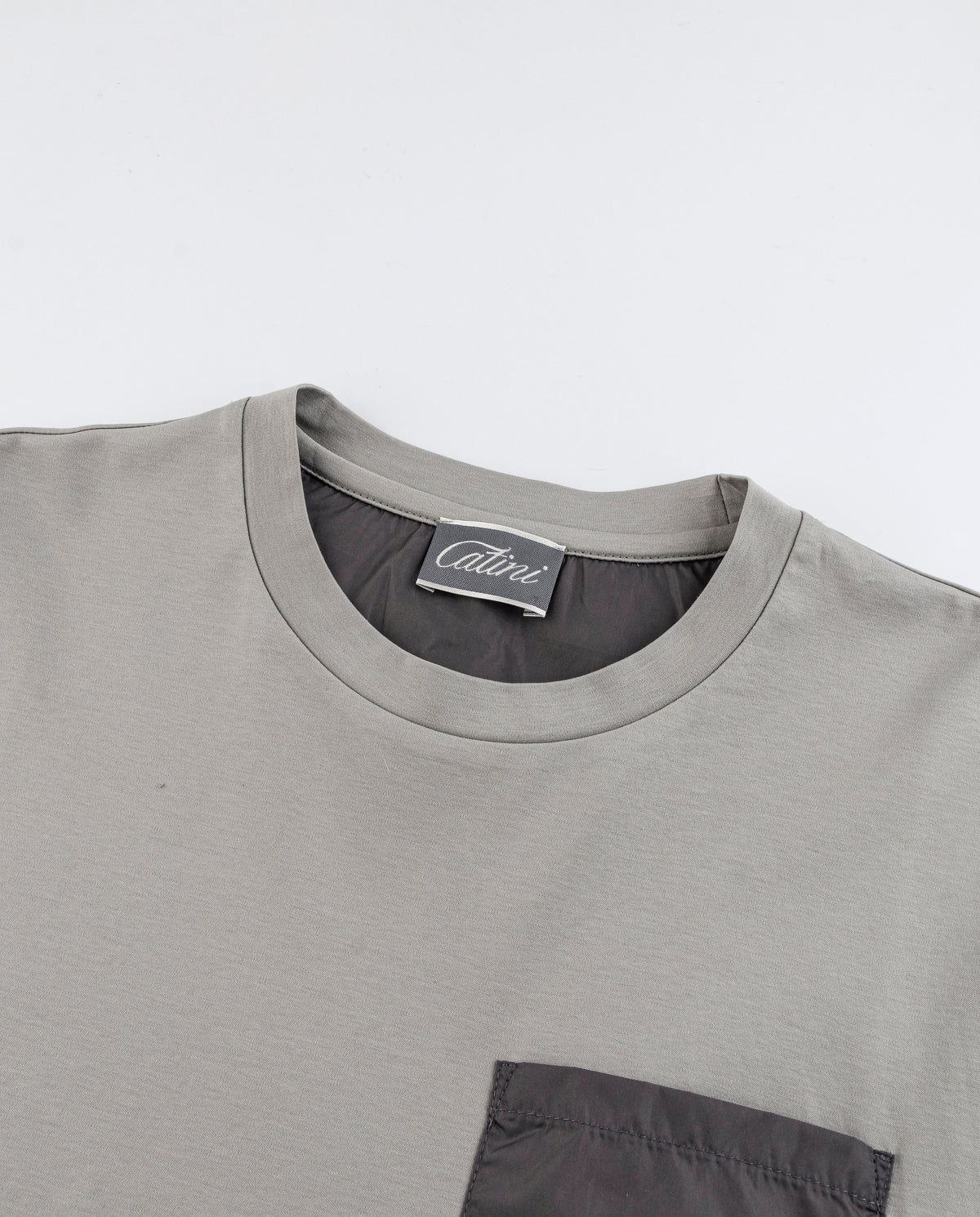 Men's Catini Firenze Pocket T-Shirt in Chamapgne / Tuscan — image 3