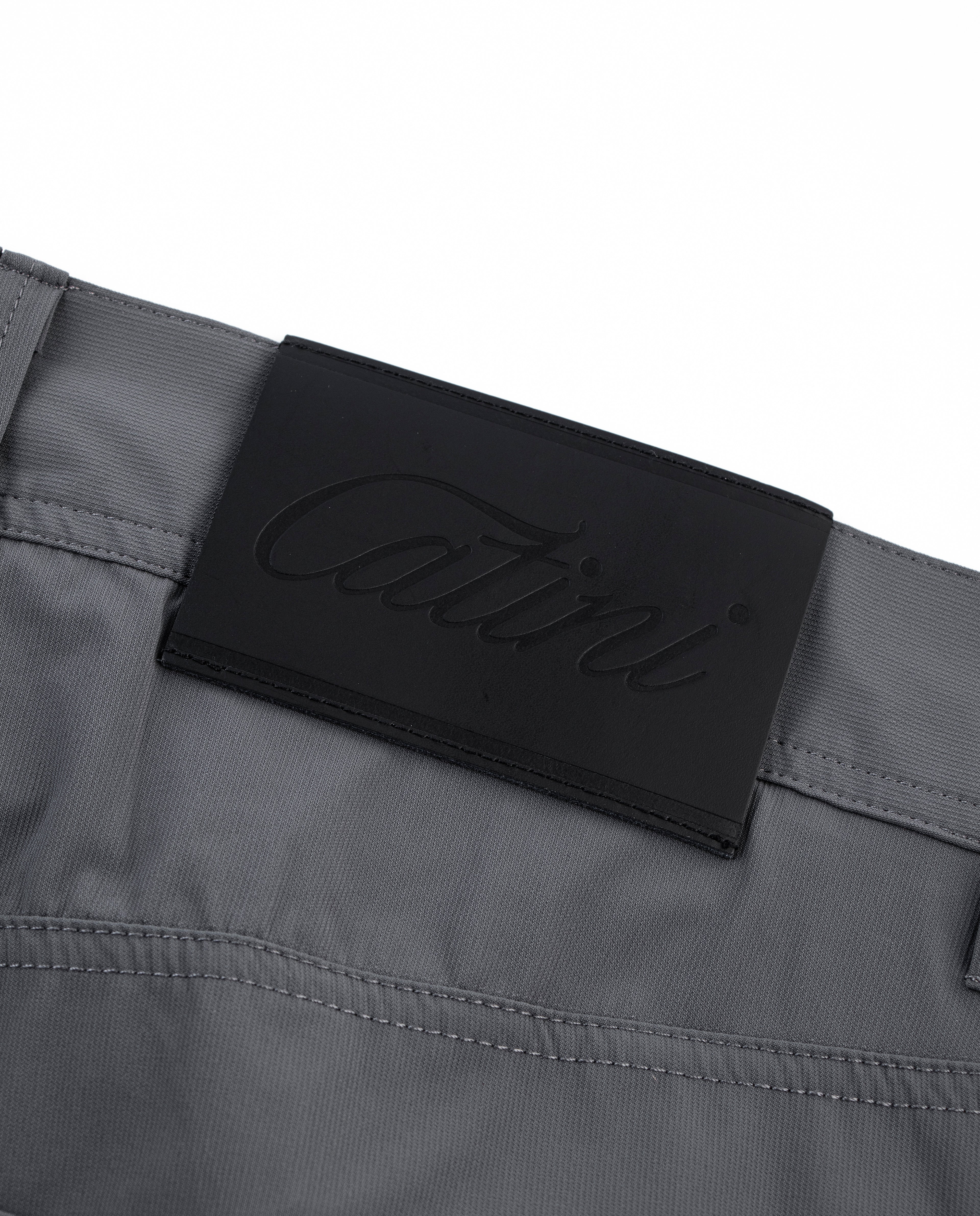 Men's Catini Leggero Lightweight Trousers in Charcoal — view 3