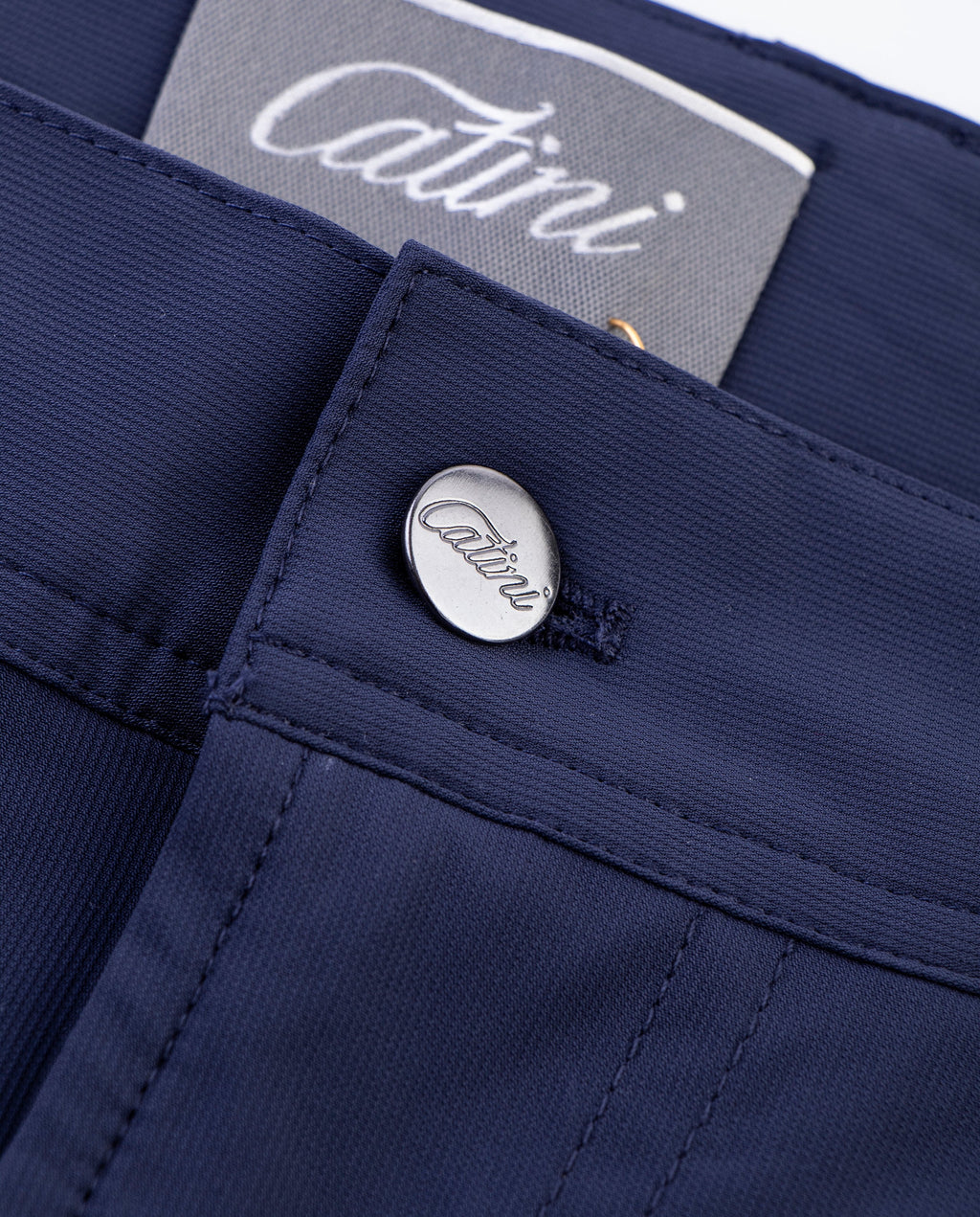 Men's Catini Leggero Lightweight Trousers in Midnight Blue — view 3