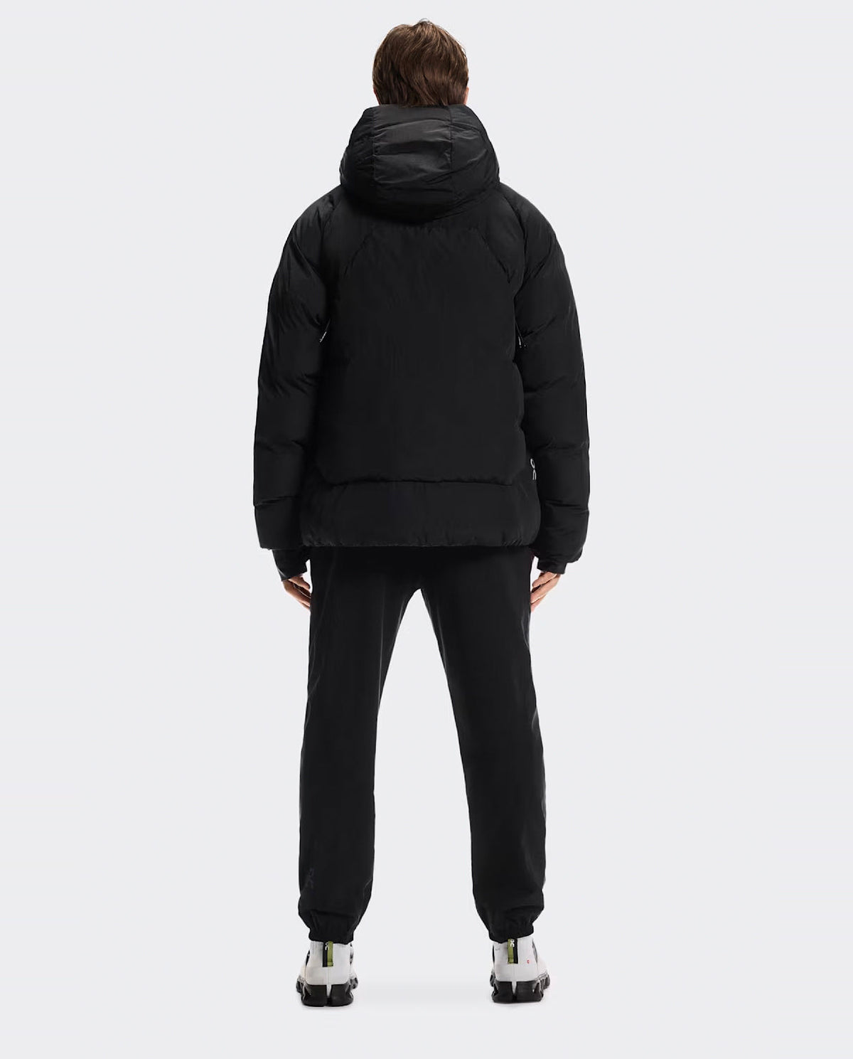 Men's On Running Black All Day Puffer Jacket — view 3
