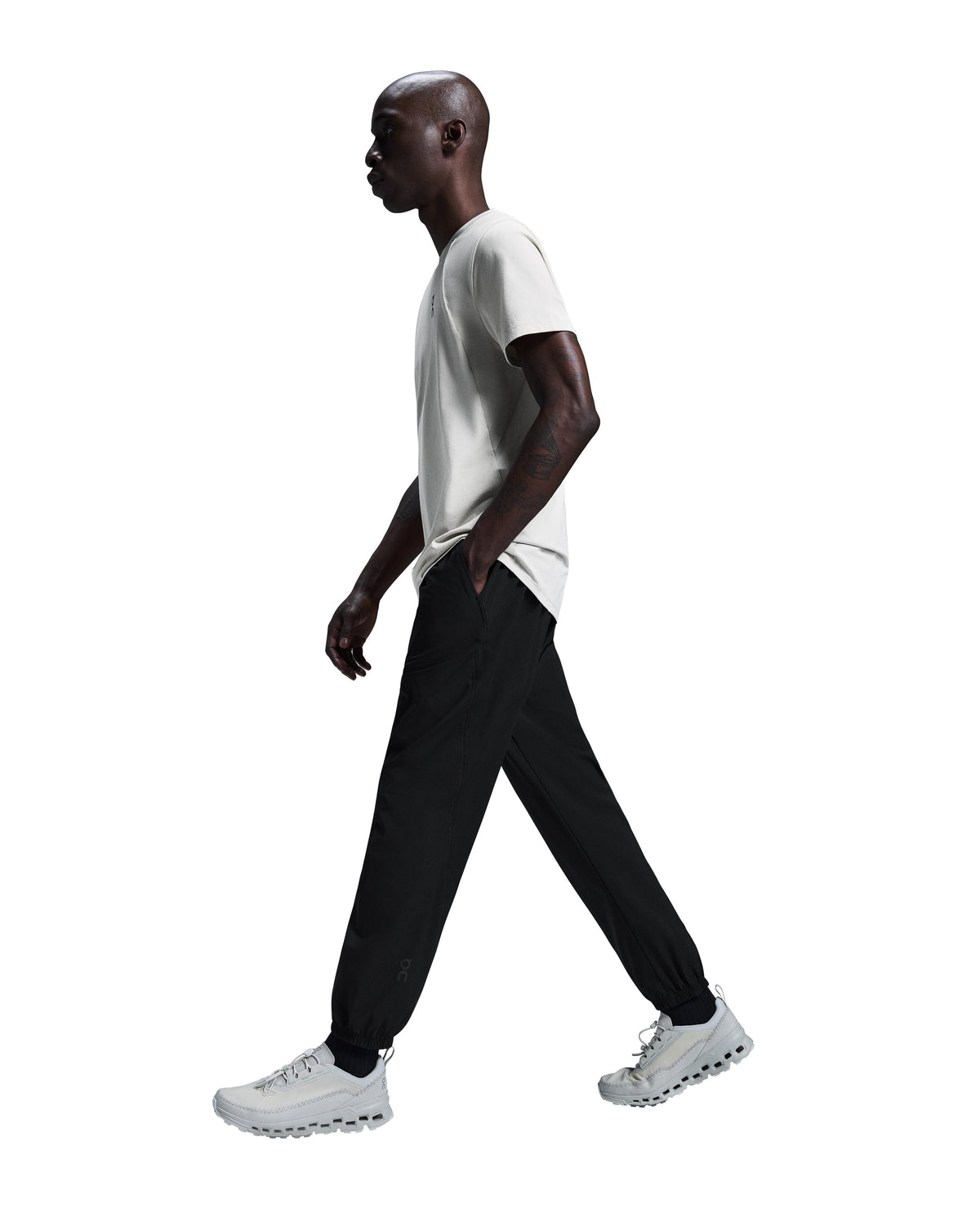 Men's On Running Black Focus Pants — view 3