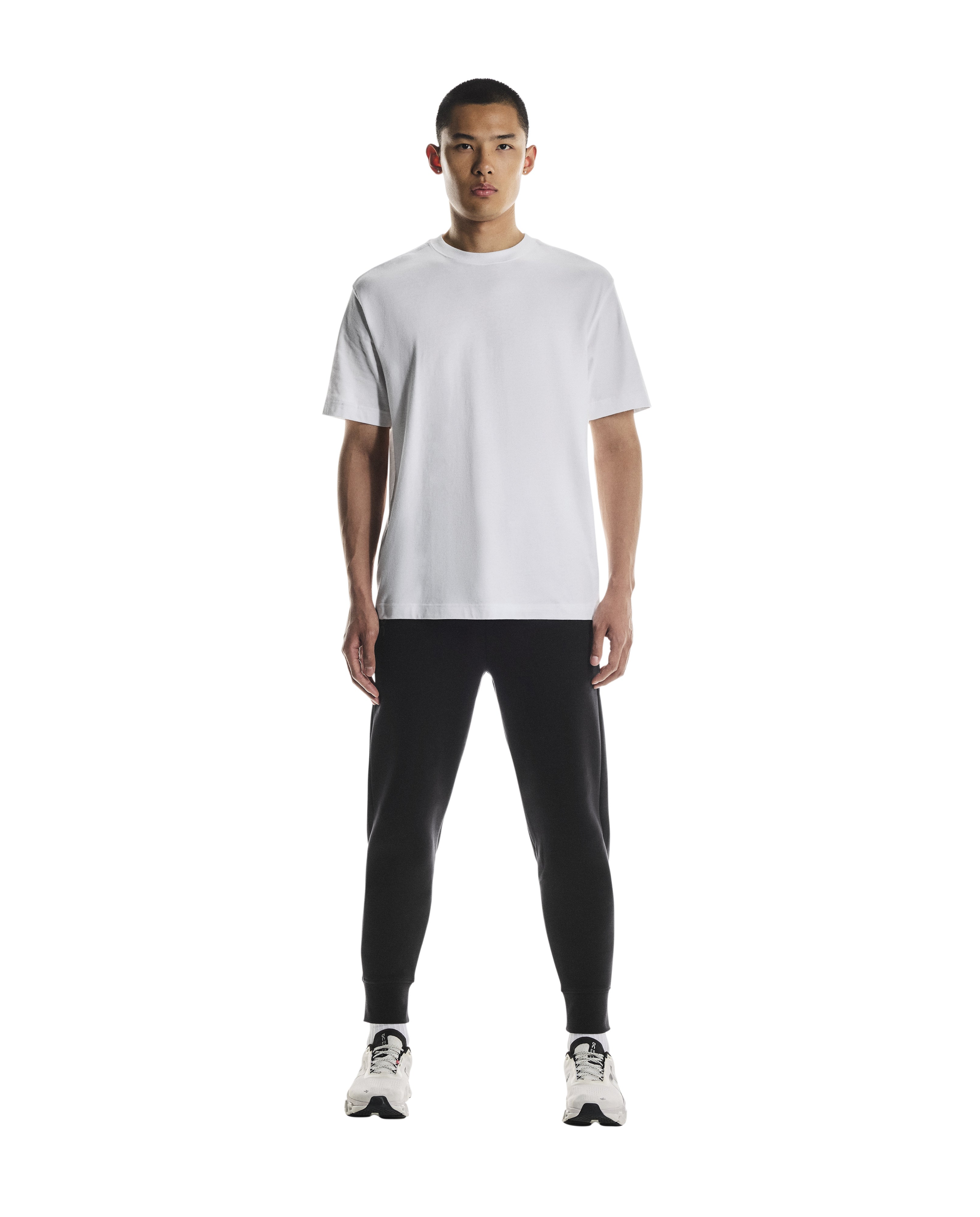 Men's On Running Black Focus Tech Sweatpants — view 3