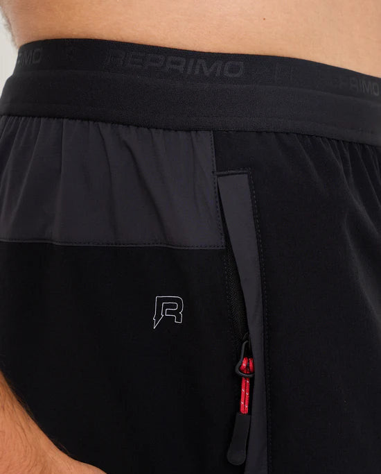Men's Reprimo Black Red Summit Short — view 4