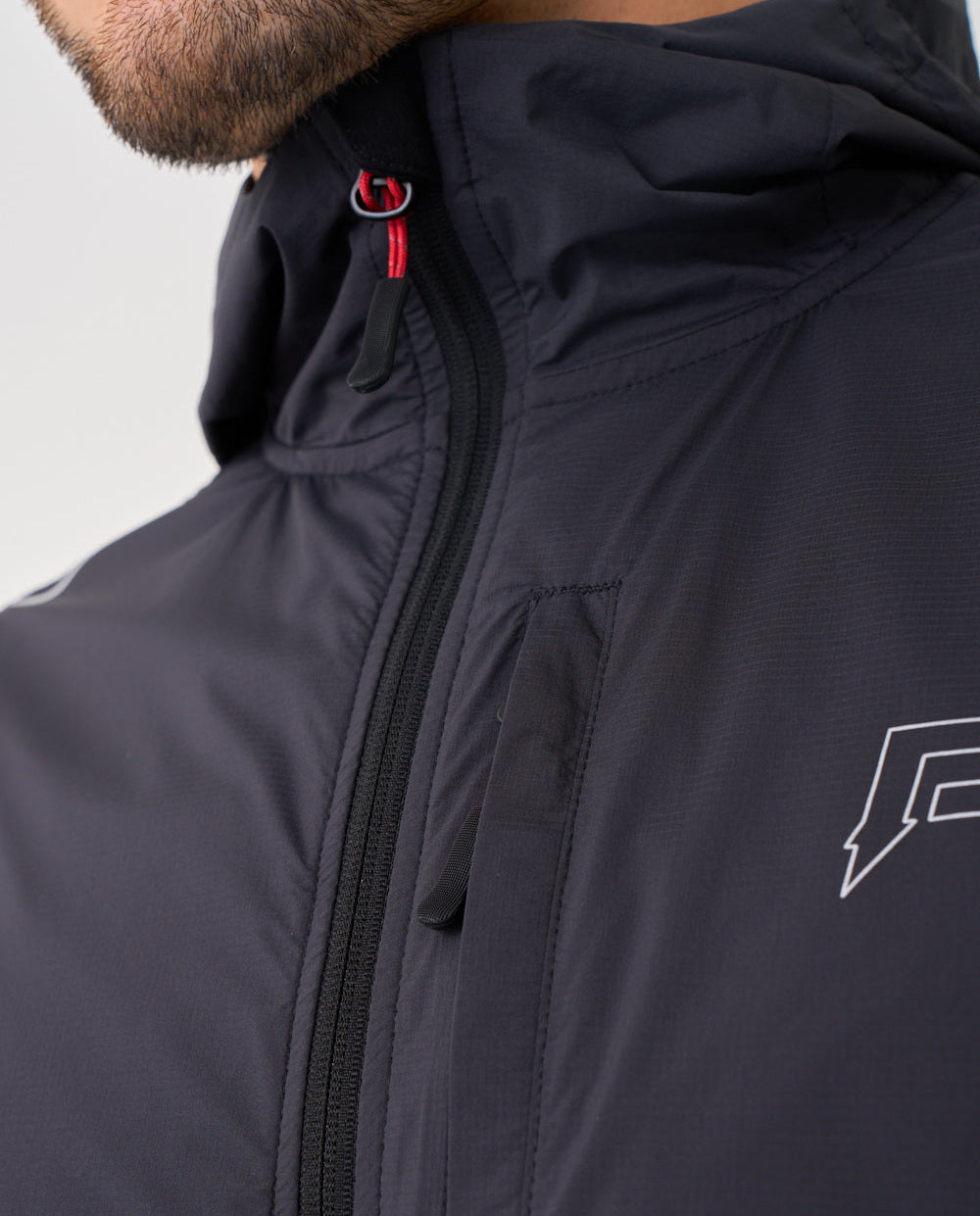 Men's Reprimo Black Red Summit Windbreaker — view 4