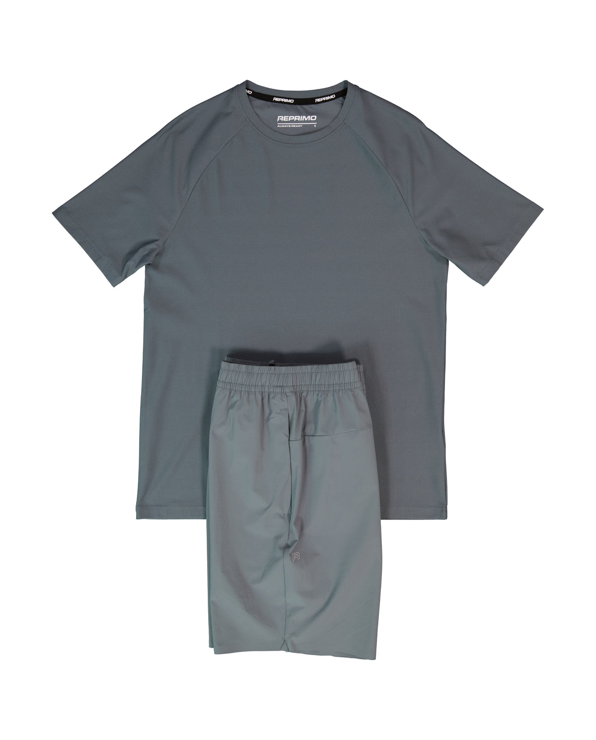 Men's Reprimo Blue Steel Horizon T-Shirt & Short Set — view 4