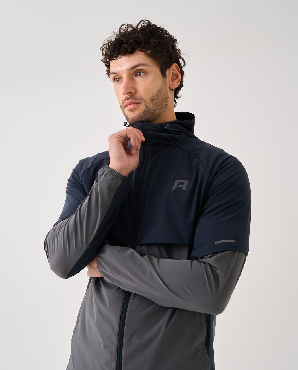 Men's Reprimo Vulcan Slate Vortex Windbreaker — view 4