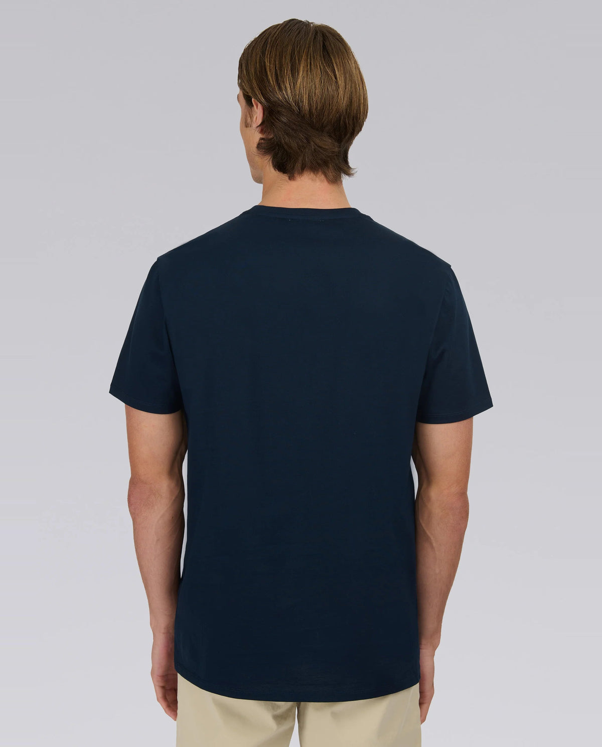 Men's Sandbanks Rubberised Badge Logo Navy T Shirt - image 4