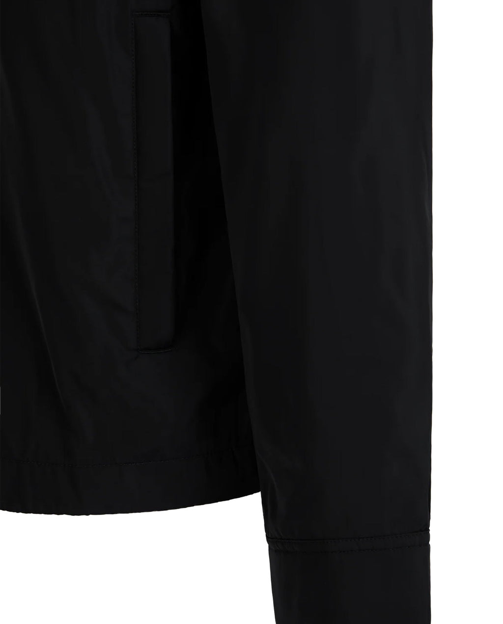 Men's Sandbanks Utility Nylon Black Overshirt - image 4