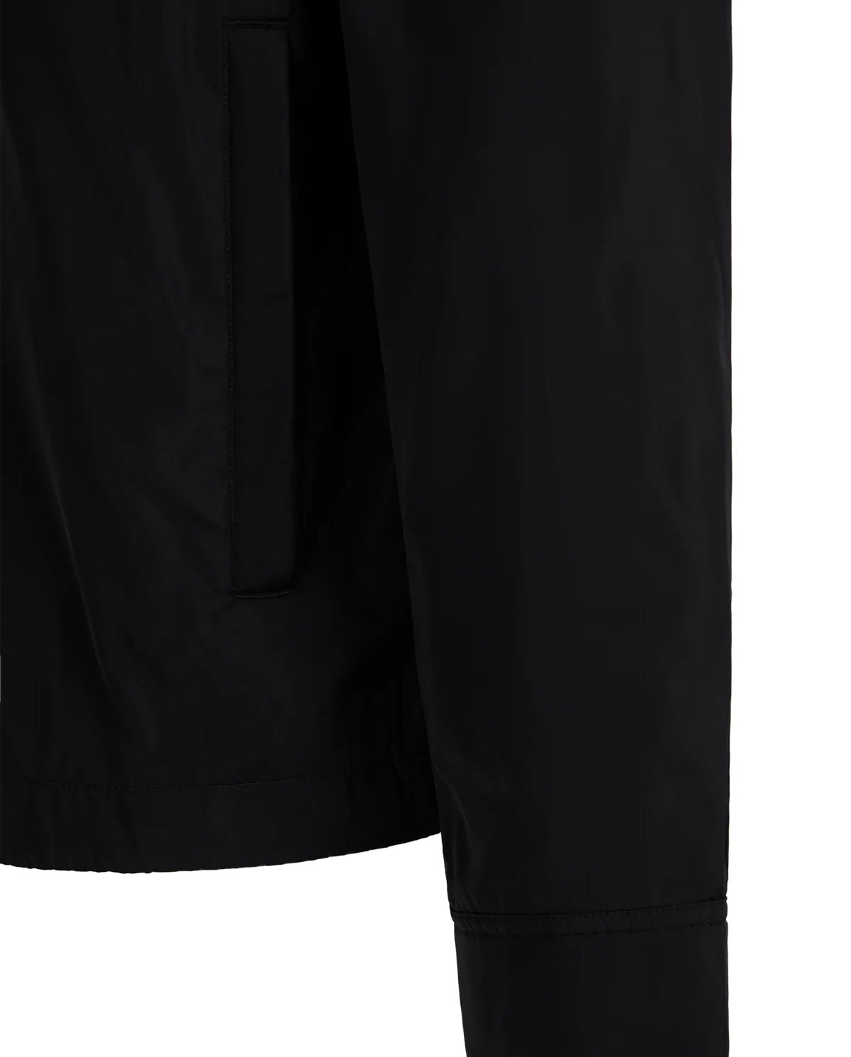 Men's Sandbanks Utility Nylon Black Overshirt - image 4