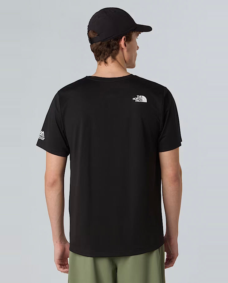 Mens The North Face 24/7 Tee Black T Shirt — view 3