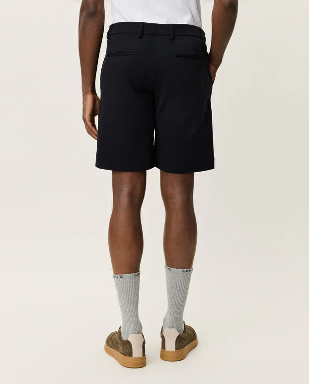 Mens Les Deux Navy Como Regular Solid Shorts - image 4