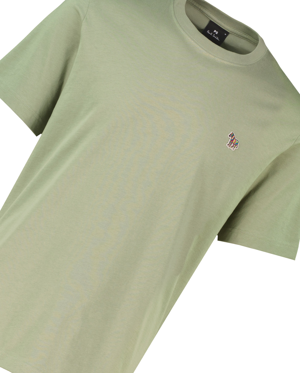 Mens Paul Smith Green Zebra Logo T-Shirt — view 3