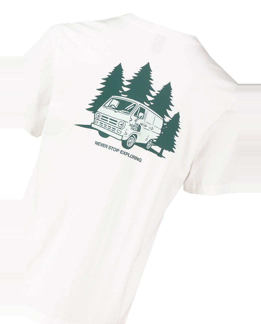 Mens The North Face Van Life RX SS White T Shirt — view 3