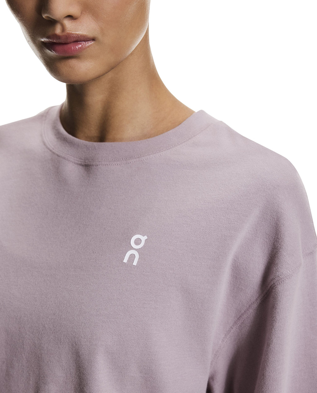 Women's On Running Club Boxy T-Shirt in Heron — view 4