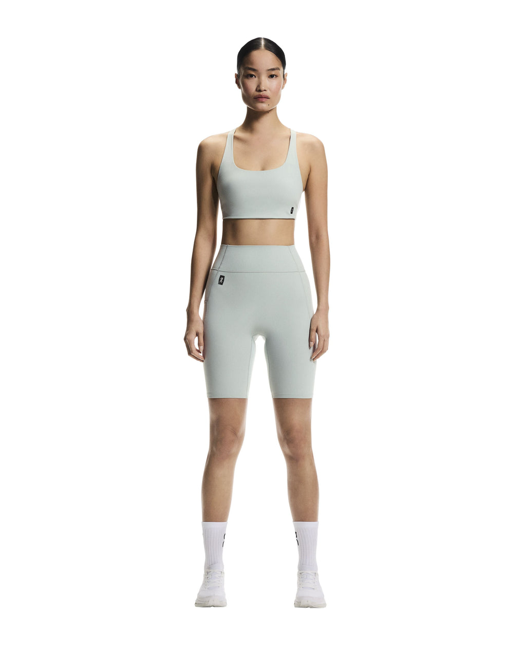 Women's On Running Studio Bra in Mineral — view 4