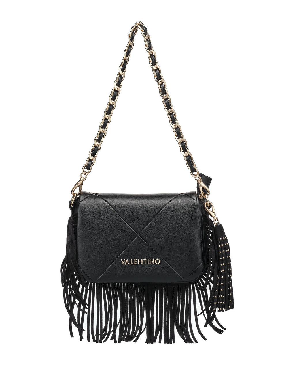 Women's Valentino Astrid Flap Bag In Black